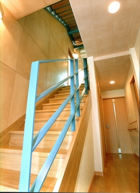 柿本の家の階段 1階
