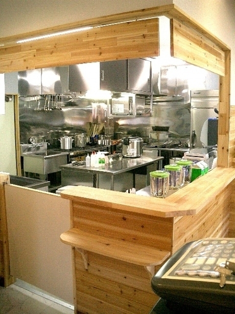 CAFE′Far＆Sure厨房